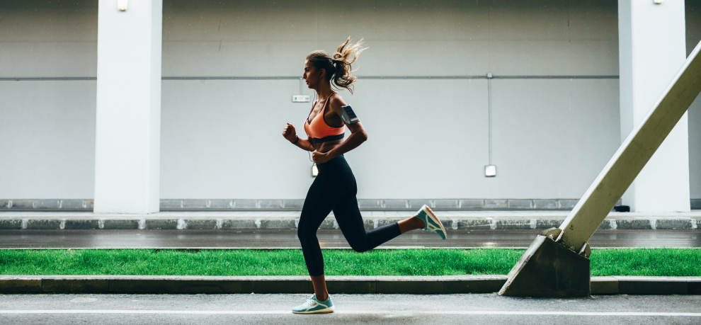 running